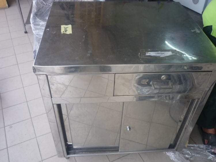 Stainless Steel Counter Table with Drawer