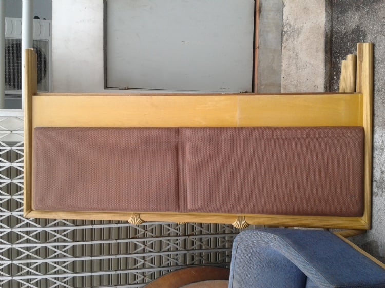 Hotel Wooden Queen Size Bed Head Board