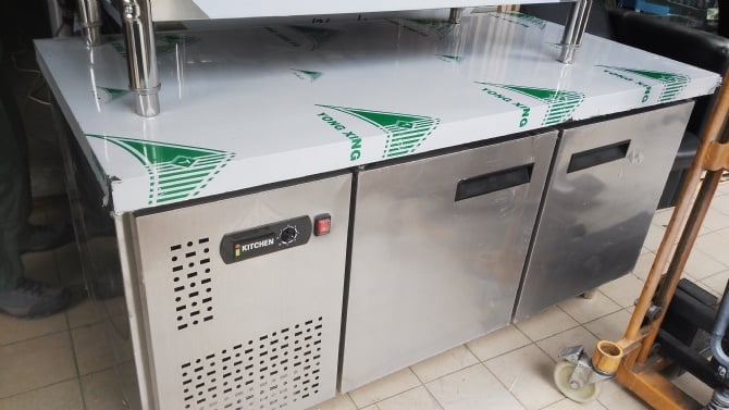 Stainless Steel 5FT 2 Door Table Chiller