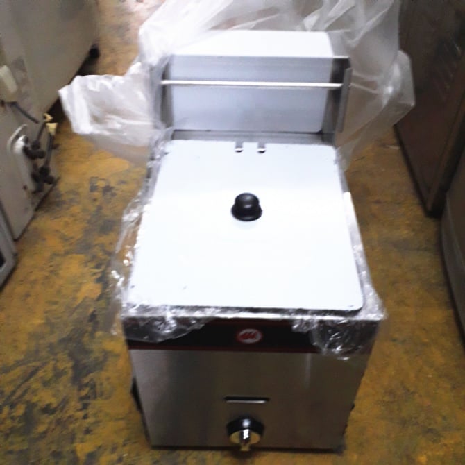 6L Stainless Steel Gas Gas Deep Fryer