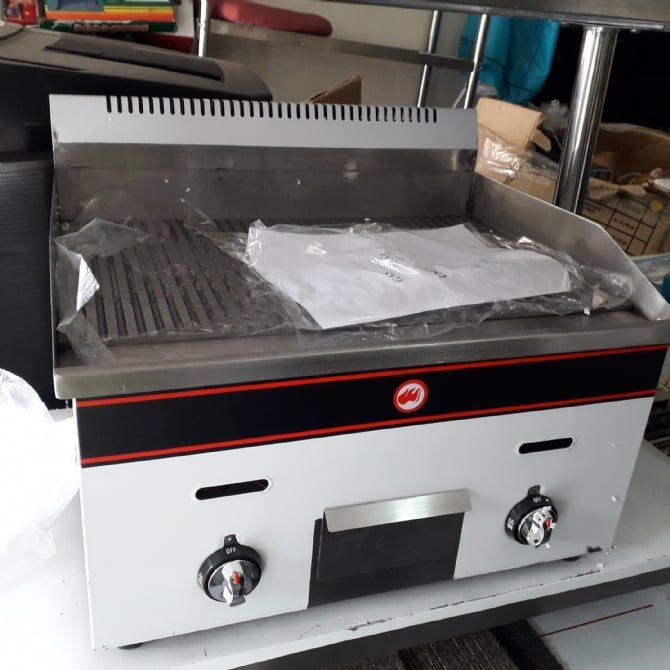 Gas Stainless Steel Steel Plate Grill