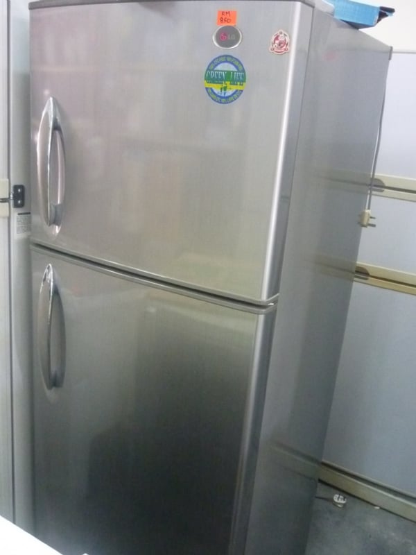 Used LG 2 Doors Silver Refrigerator
