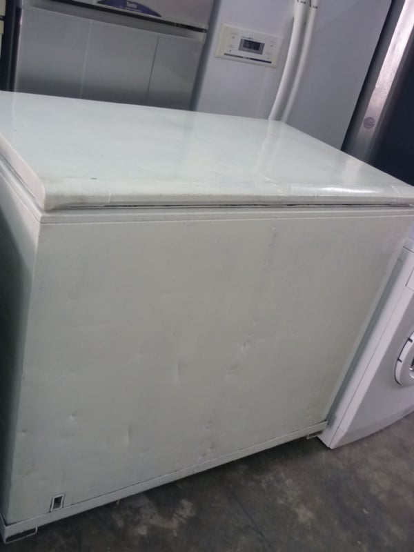 Used Solid Door Steel Case Freezer