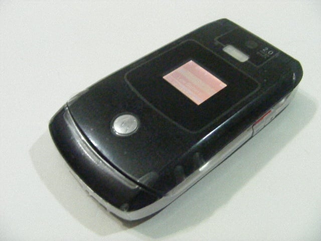Original Motorola V3X Black 3G Phone