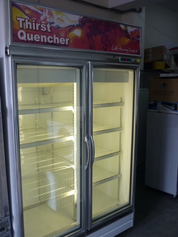 Used Chiller-2 Doors Glass Chiller