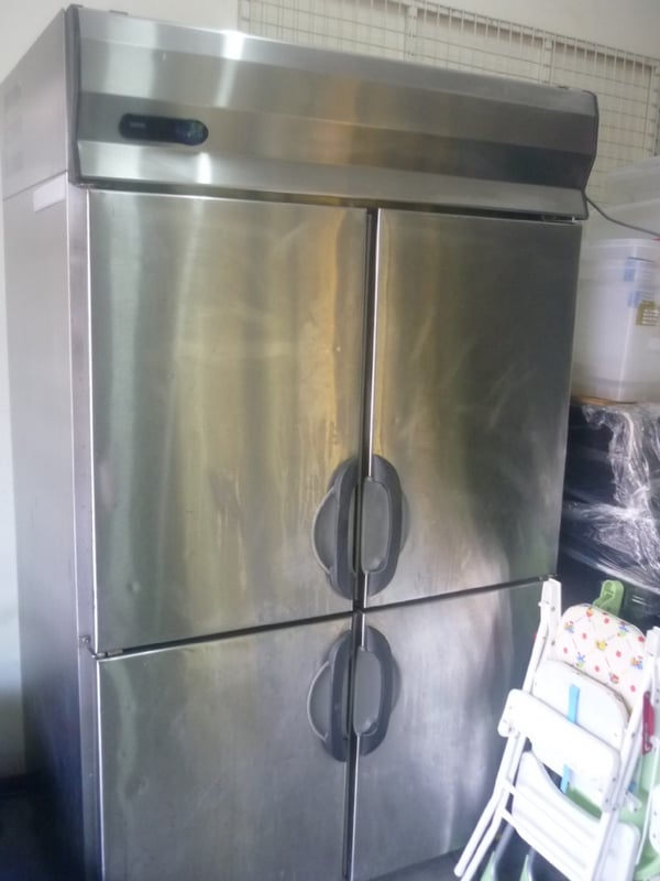 Used Freezer-4 Door Stainless Steel Freezer