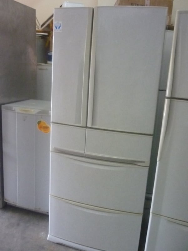 Used Refrigerator-Used Mitsubishi 6 Doors Refrigerator
